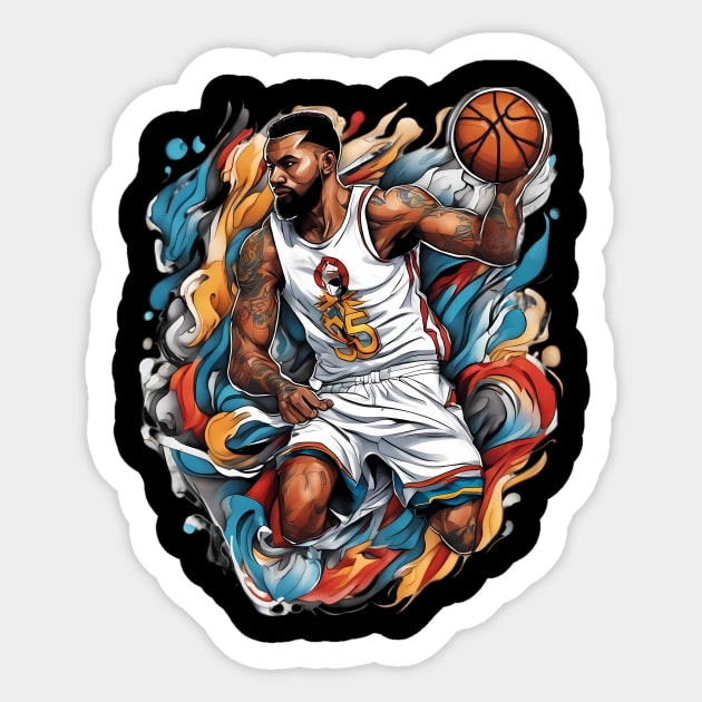 Street Basketball Sticker by animegirlnft